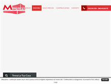 Tablet Screenshot of immobiliaremariotti.it